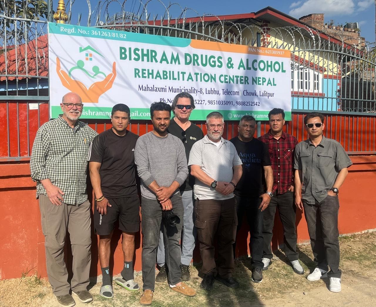 Yoga at Bishram Nepal